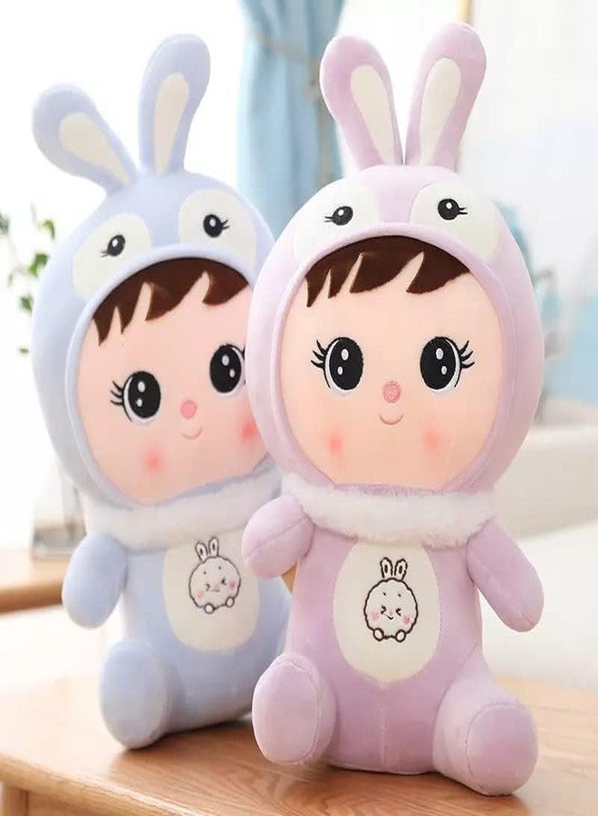 Tinytotem Stuffed Animal Cute Plush Toy Baby Girl Rabbit Soft Toy, Best for Gifts, Squishy Pillow Pink Hugging Plush Toy Gifts Pack of 1 - Image 5
